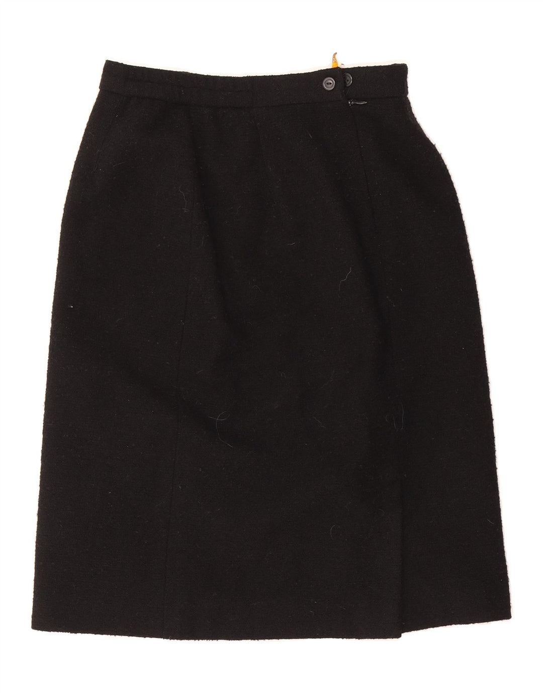 VINTAGE Womens A-Line Skirt W30 Medium Black Vintage Vintage and Second-Hand Vintage from Messina Hembry 