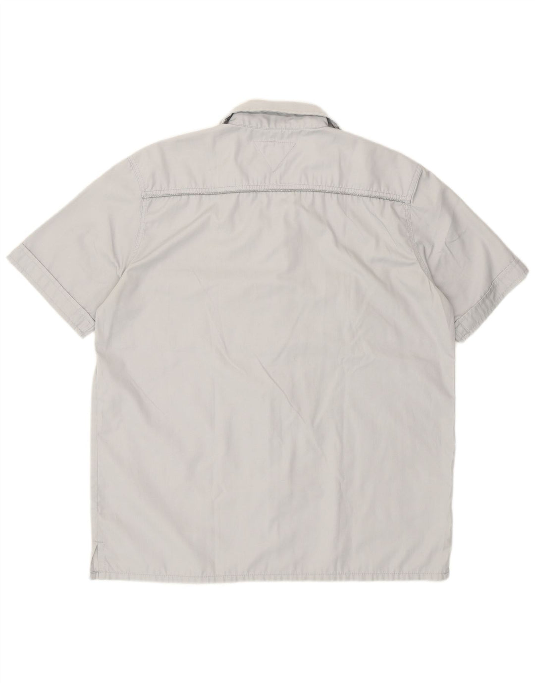 Camisa masculina de manga curta Meltin' Pot XL poliéster cinza