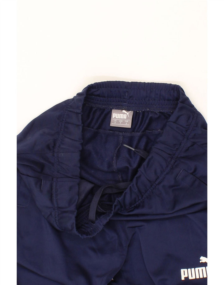 PUMA Mens Tracksuit Trousers Small  Navy Blue Vintage Puma and Second-Hand Puma from Messina Hembry 