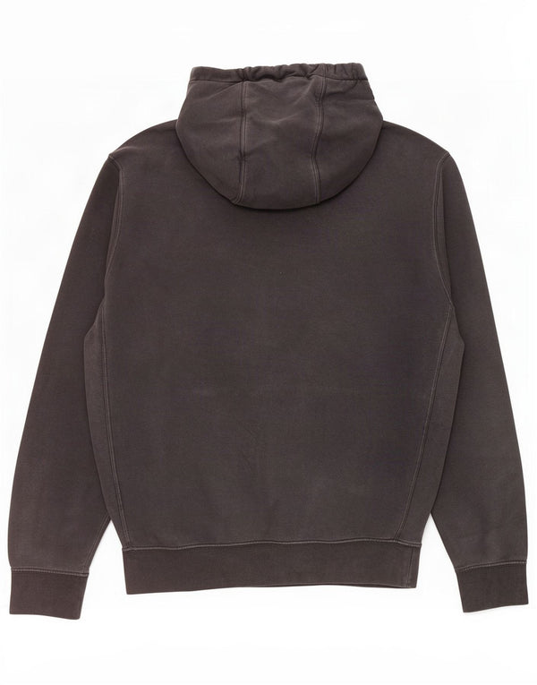 Jumper com capuz gráfico masculino Nike pequeno algodão preto