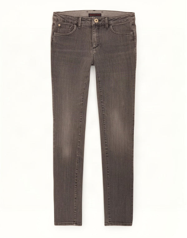 Jeans skinny feminino Trussardi W27 L30 cinza