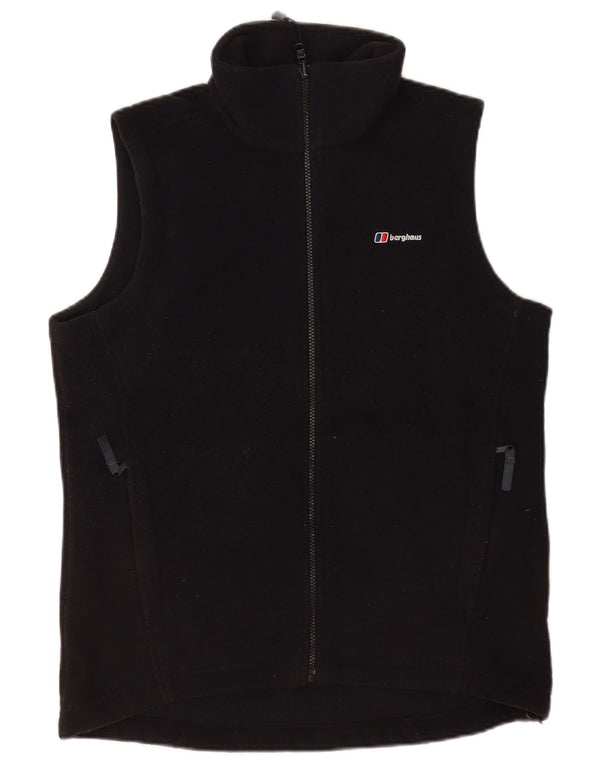Berghaus Womens Fleece Gilet UK 14 Grande Poliéster Preto