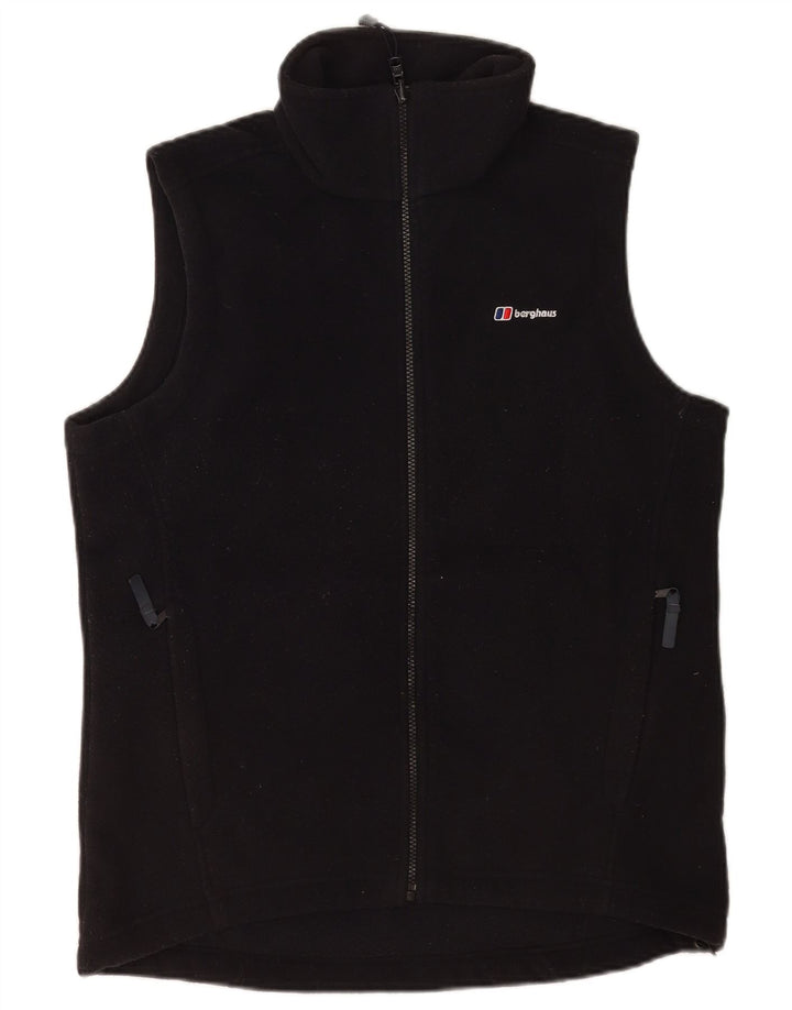 Berghaus Womens Fleece Gilet UK 14 Grande Poliéster Preto