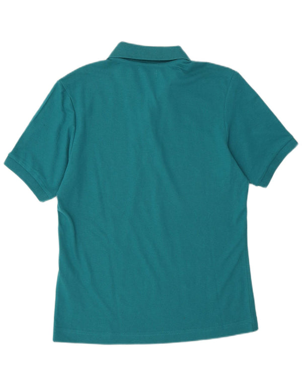Camisa polo feminina Kappa UK 16 grande algodão azul