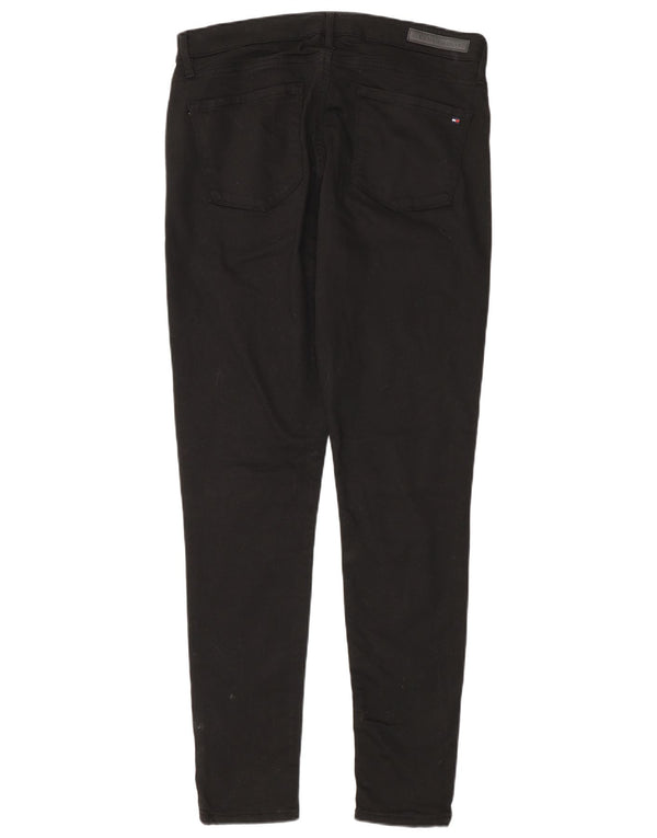 Tommy Hilfiger Feminino Como Jegging Jeans W31 L32 Algodão Preto