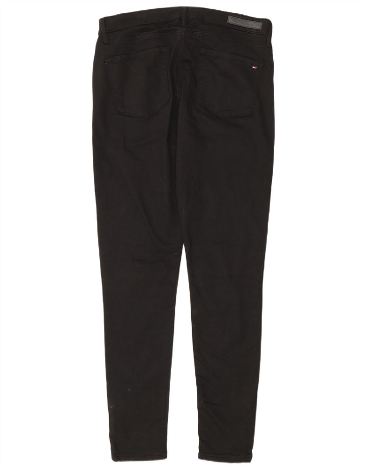 Tommy Hilfiger Feminino Como Jegging Jeans W31 L32 Algodão Preto