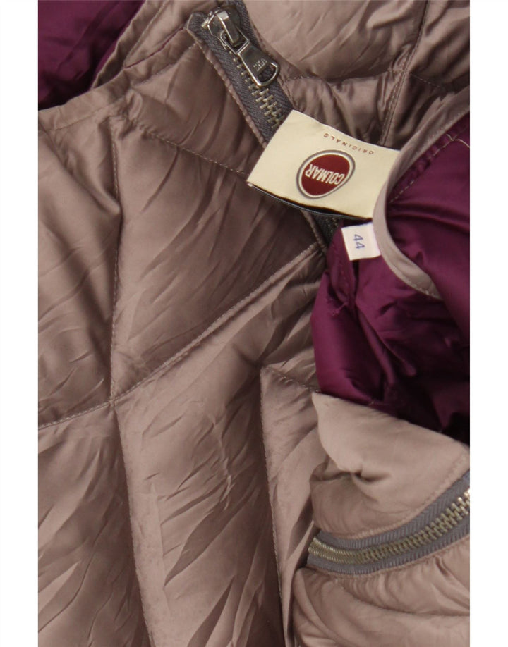 Jaqueta acolchoada com capuz feminino Colmar IT 44 roxo médio