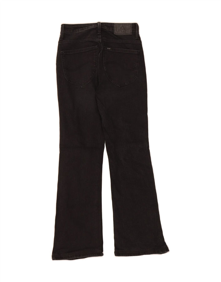 LEE Womens Bootcut Jeans W24 L24 Black Vintage Lee and Second-Hand Lee from Messina Hembry 