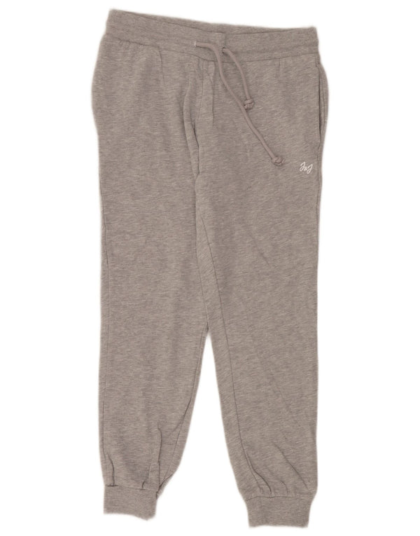 Calça de treino masculina Jack & Jones Joggers cinza médio algodão manchado