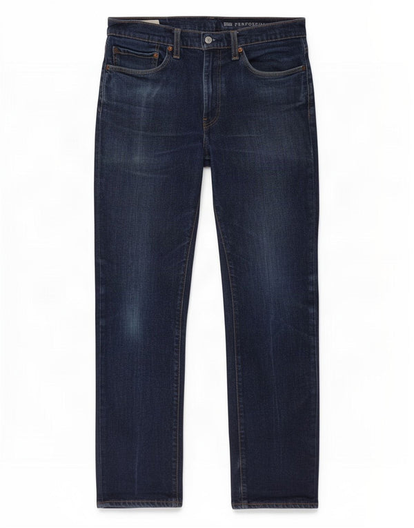 Levi's Masculino 511 Slim Jeans W34 L32 Azul Marinho Algodão