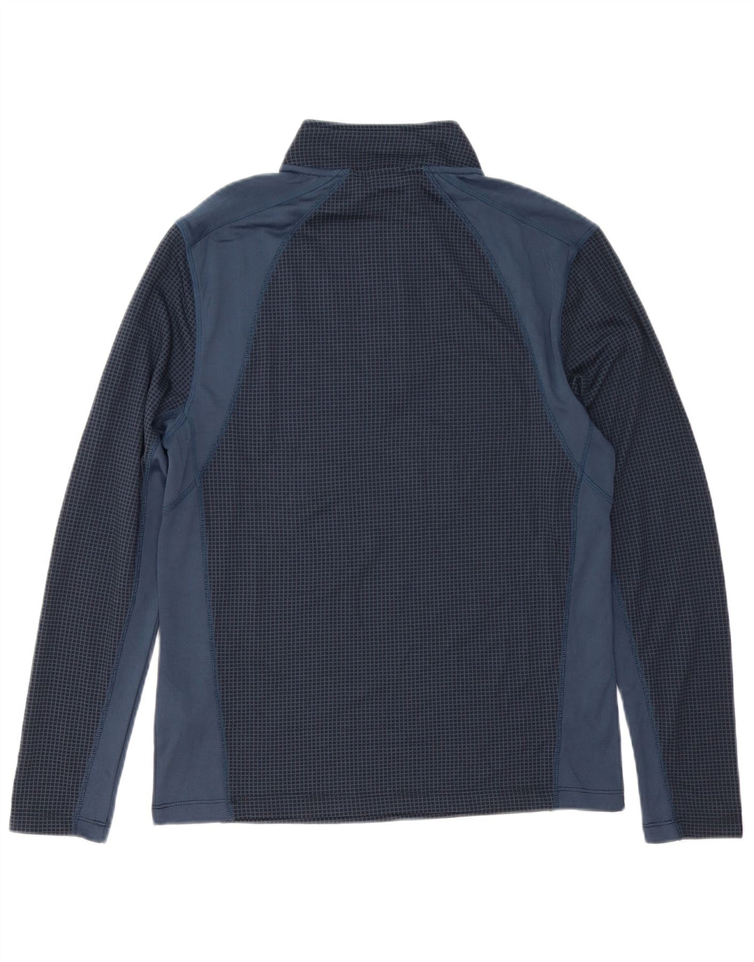 Calvin Klein Moletom Masculino Top de Agasalho Médio Azul Marinho Colorblock