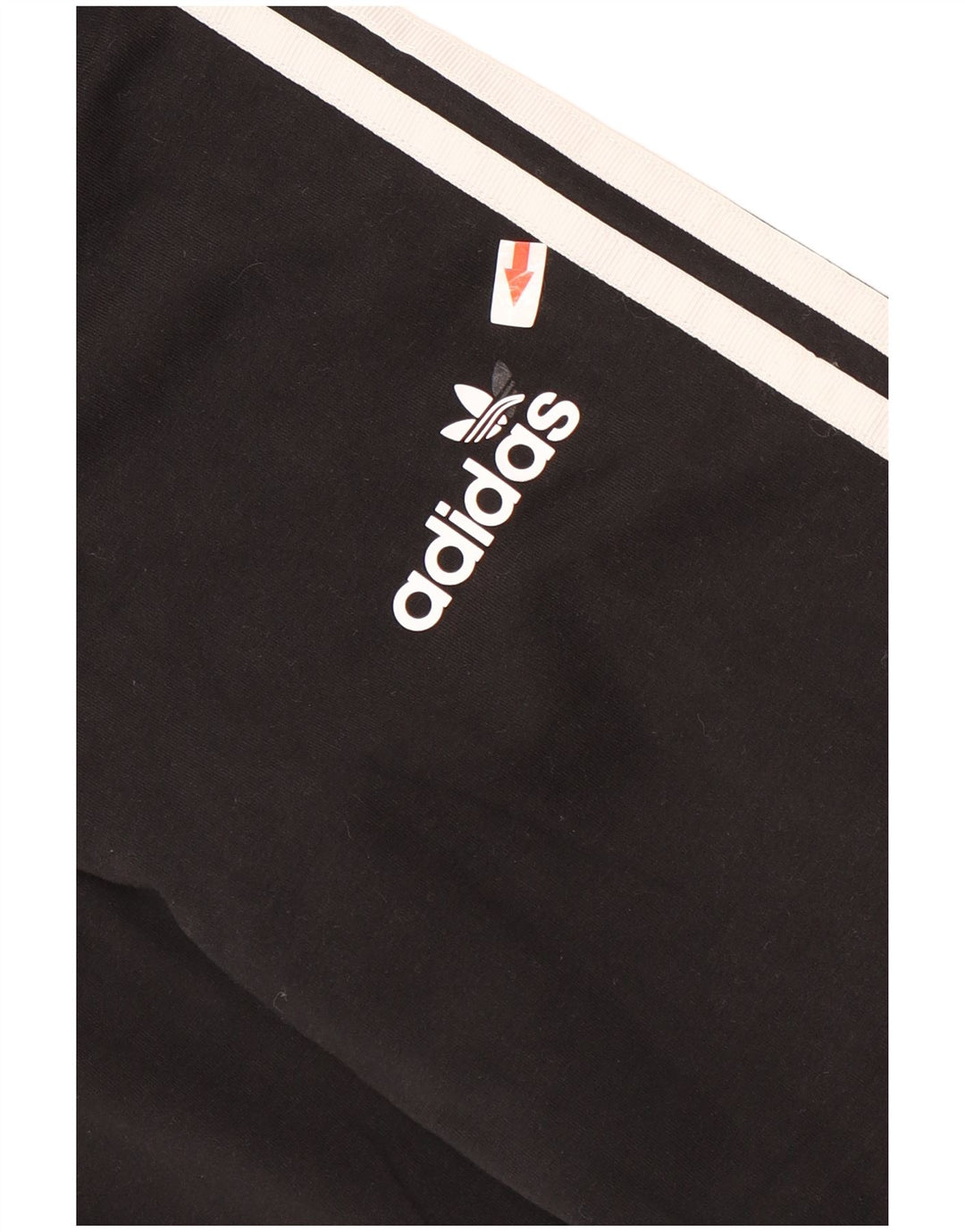 Leggings Adidas Femininas UK 12 Médio Algodão Preto