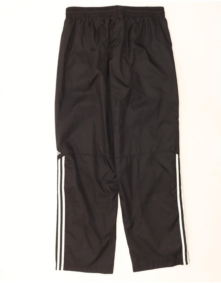 Calça de treino masculina Adidas grande poliéster preto