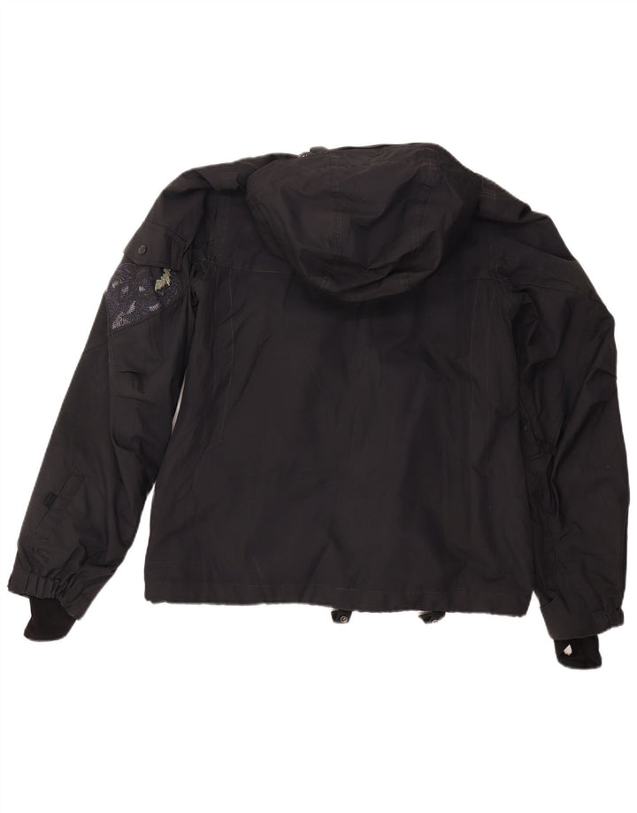 Jaqueta corta-vento masculina O'Neill com capuz Reino Unido 40 poliéster preto grande