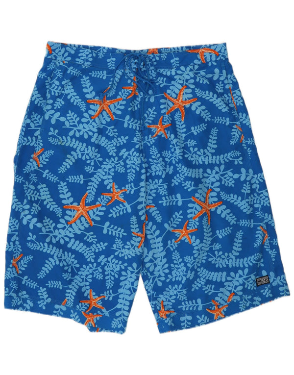 Shorts de natação masculino Herod Sport XL azul floral