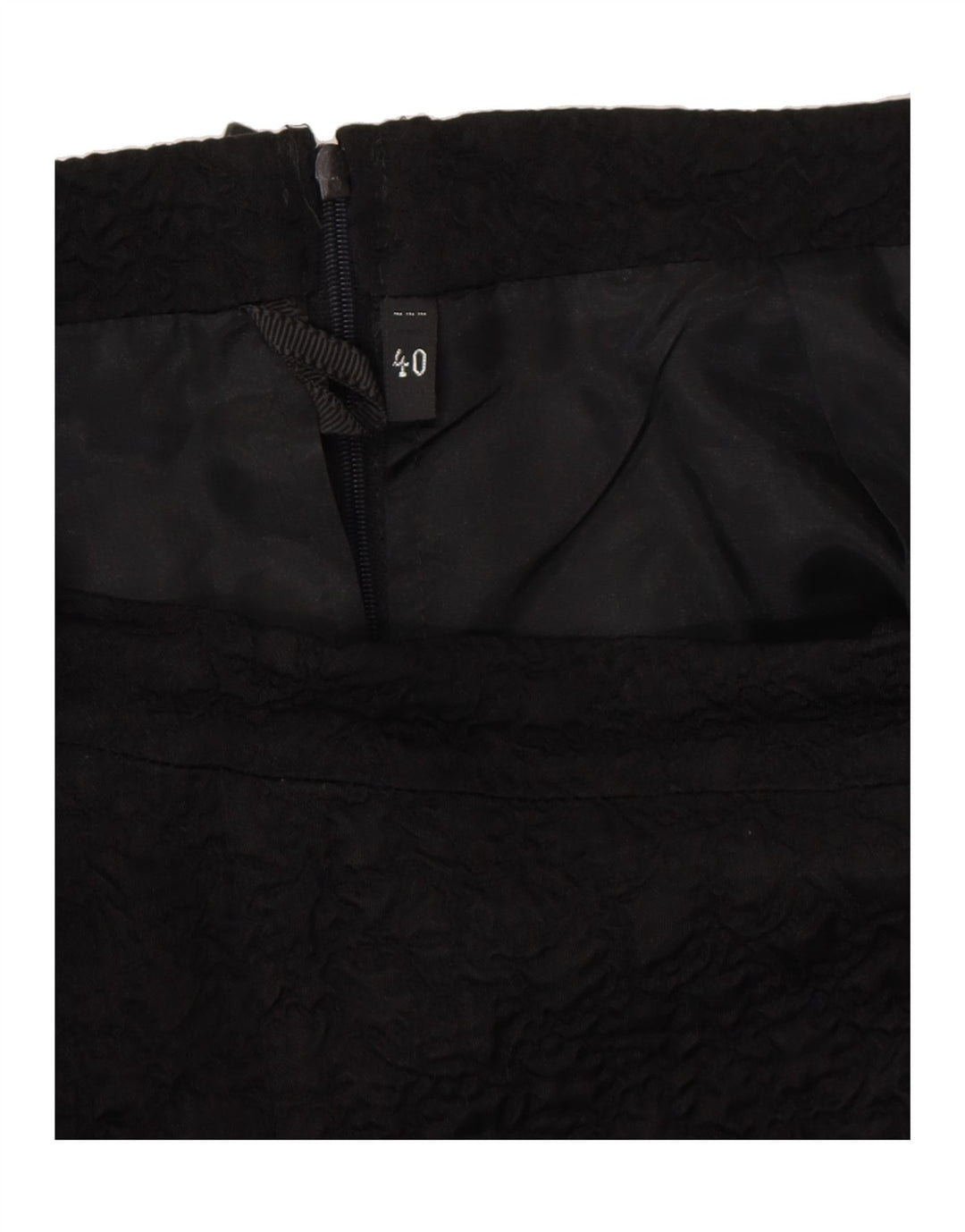 VINTAGE Womens Pencil Skirt IT 40 Small W28 Black Vintage Vintage and Second-Hand Vintage from Messina Hembry 