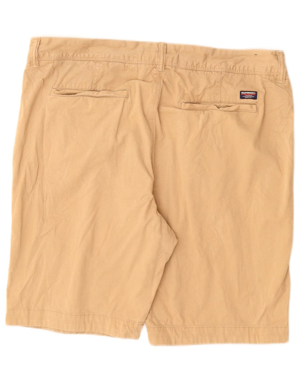 Superdry Mens Chino Shorts W36 Grande Algodão Bege