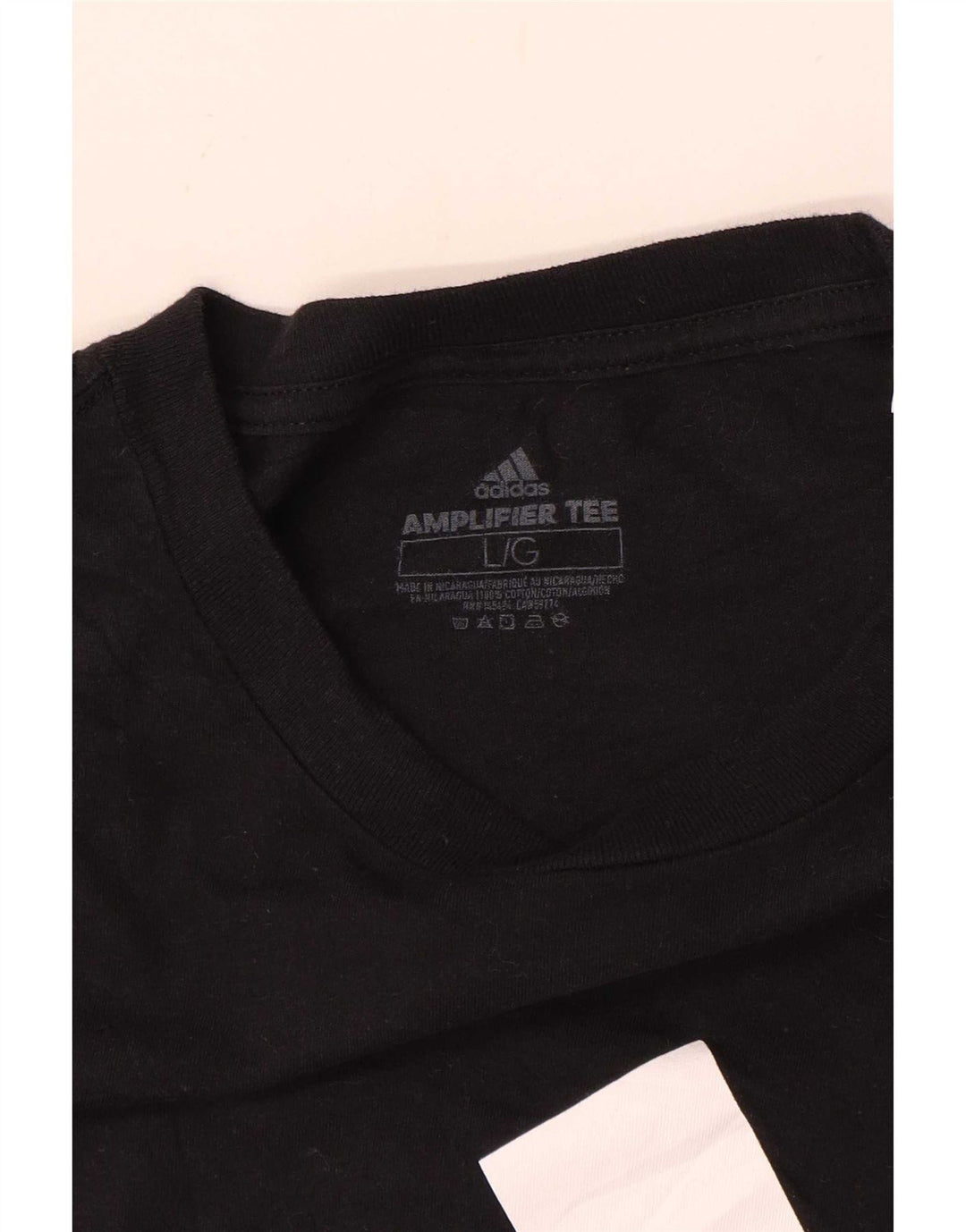 Camiseta Adidas Masculina Graphic Top Grande Preto