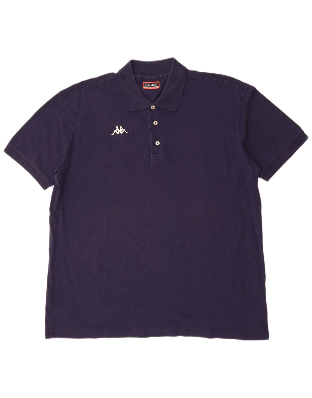 Camisa polo masculina KAPPA 3XL algodão azul marinho