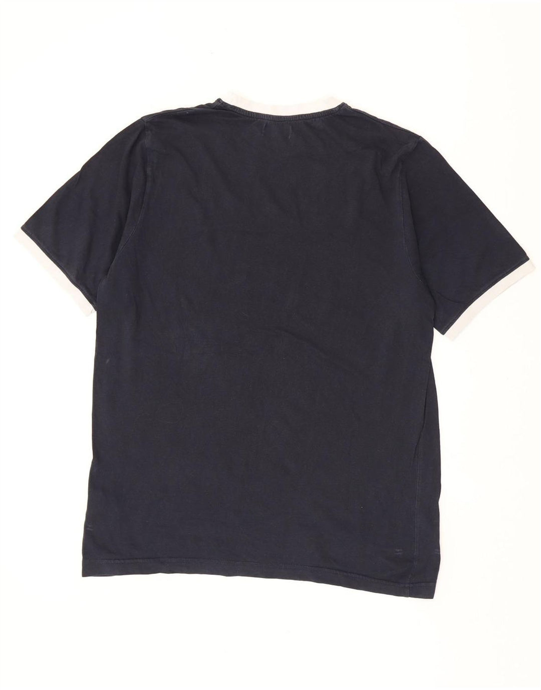 Camiseta masculina KAPPA Top grande algodão azul marinho