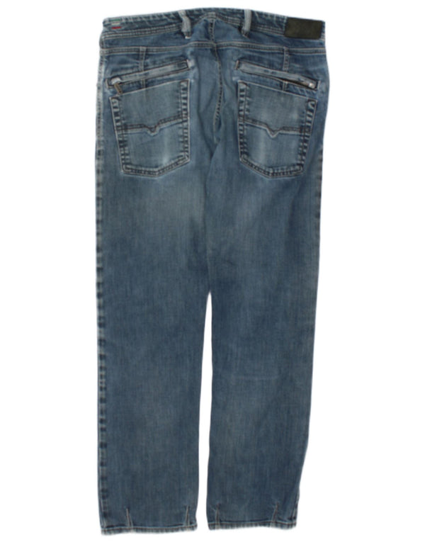 Jeans retos masculinos Diesel W32 L30 algodão azul