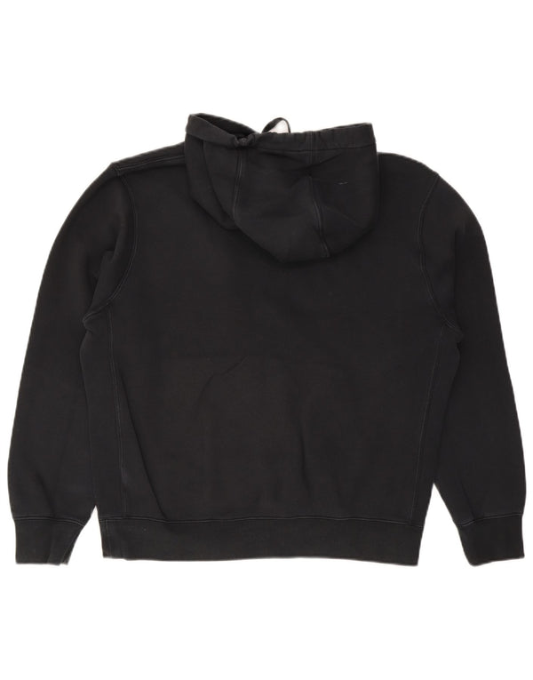 Nike Mens Hoodie Jumper Médio Algodão Preto