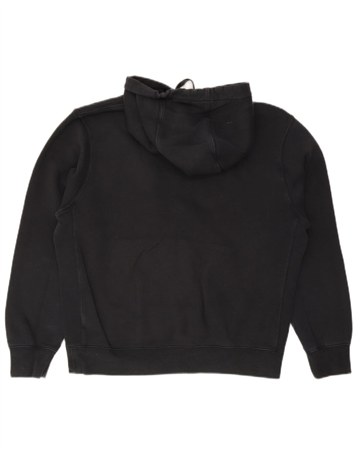 Nike Mens Hoodie Jumper Médio Algodão Preto