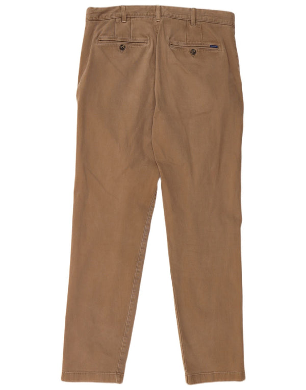 Gant Mens Allister Straight Regular Chino Calças W34 L32 Bege