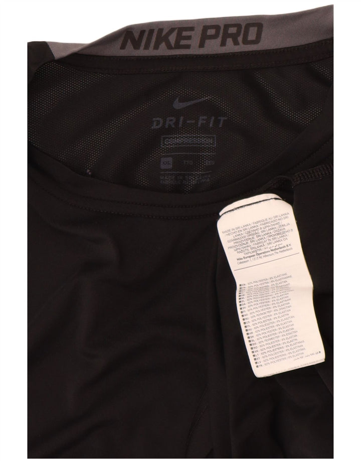 Camiseta masculina Nike Dri Fit Top 2XL poliéster preto