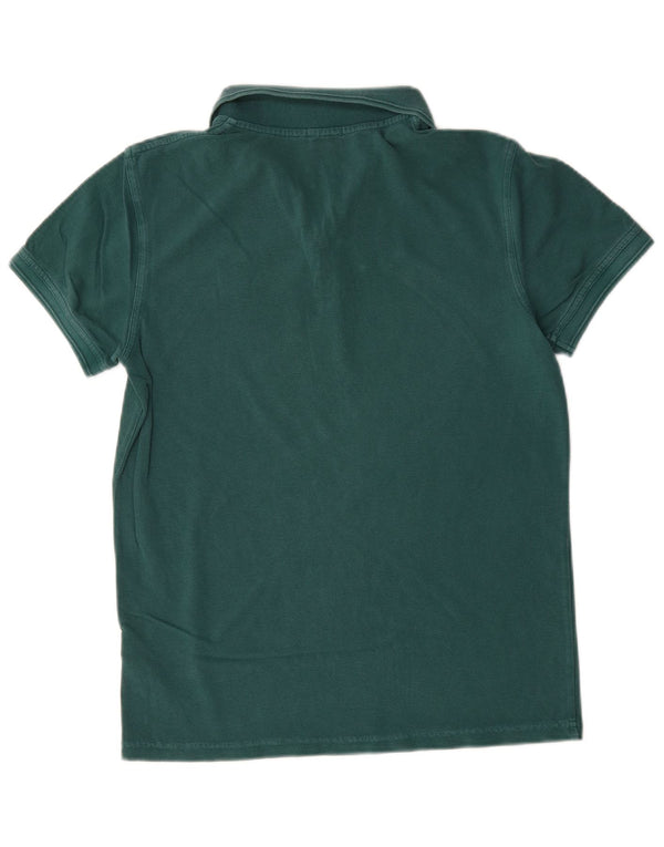 Camisa polo masculina Hugo Boss algodão verde médio
