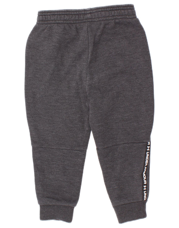 Calça de treino Under Armour Baby Boys Graphic Joggers 12-18 meses cinza