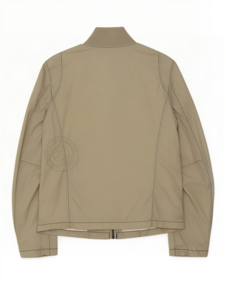 Jaqueta utilitária gráfica feminina G-Star UK 38 poliamida bege médio