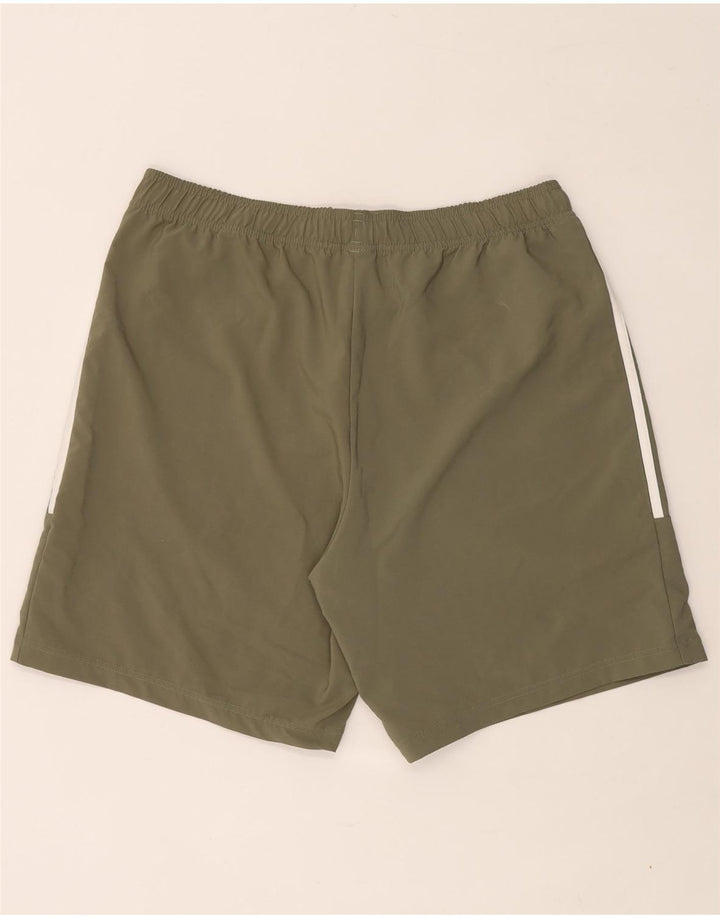 Shorts esportivos masculinos Adidas XL verde poliéster