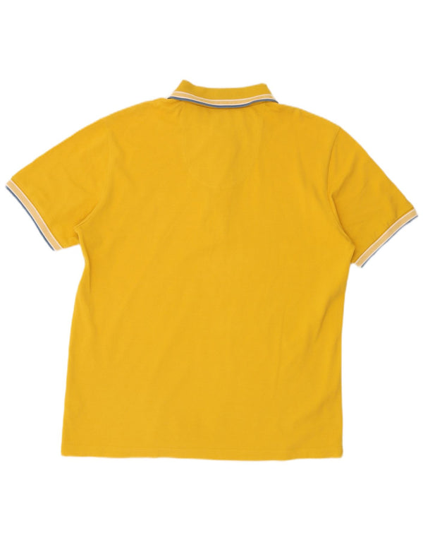 Camisa polo masculina Hugo Boss XL algodão amarelo