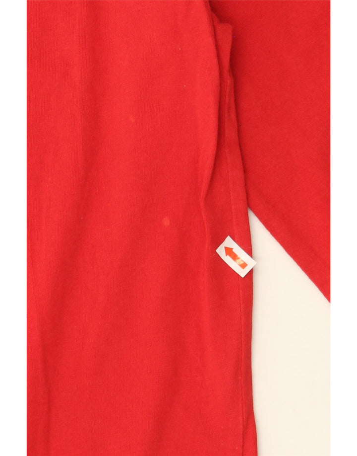 LEVI'S Boys Graphic Top Long Sleeve 13-14 Years Red Vintage Levi's and Second-Hand Levi's from Messina Hembry 
