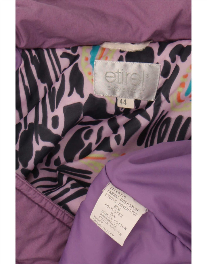 Casaco corta-vento grande feminino Etirel IT 44 poliéster roxo médio