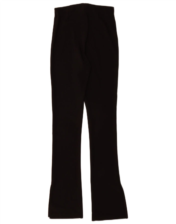 Zara Womens Flare Leggings Reino Unido 8 Pequeno Preto
