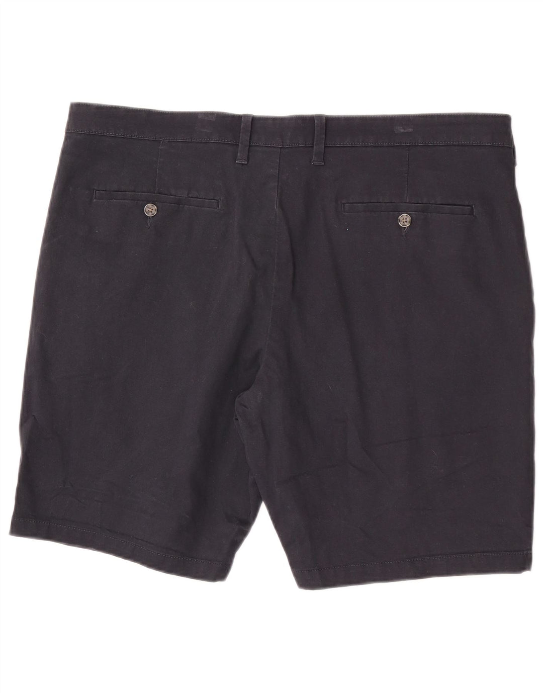 Shorts Chino Masculino Marks & Spencer W40 XL Azul Marinho Algodão