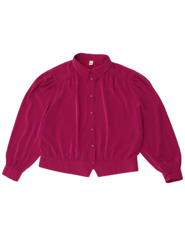 Blusa feminina Tru IT 48 XL roxo poliéster