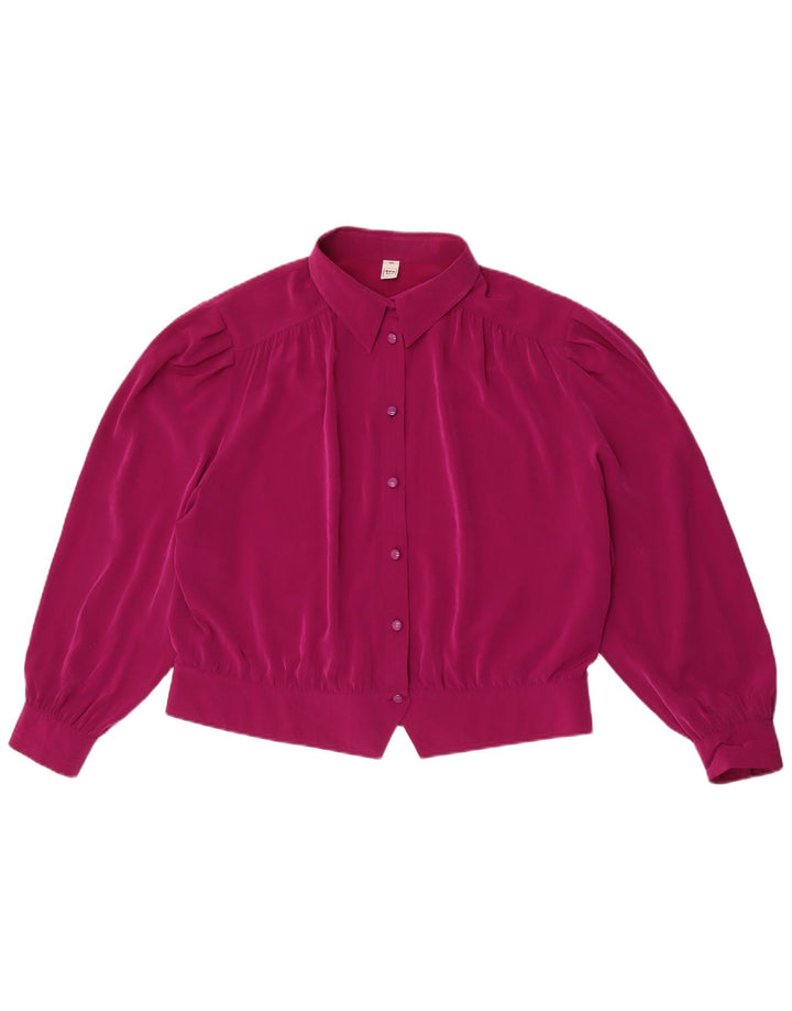 Blusa feminina Tru IT 48 XL roxo poliéster