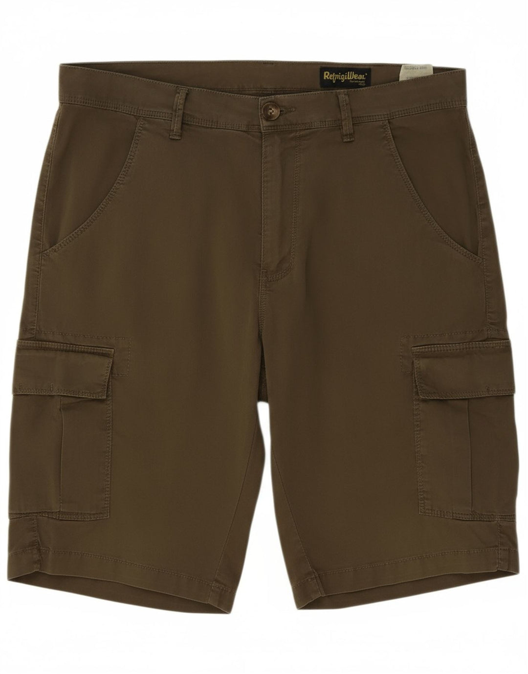 Shorts cargo masculino REFRIGIWEAR IT 48 médio W34 algodão cáqui