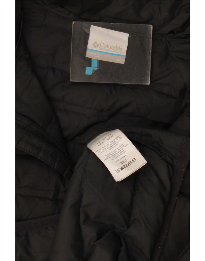 Colete acolchoado masculino Columbia UK 42 XL preto poliéster