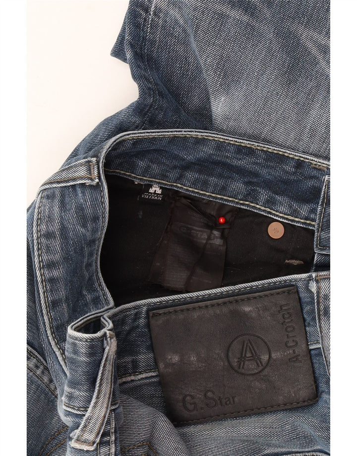 G-Star Masculino Slim Jeans W32 L31 Azul Algodão