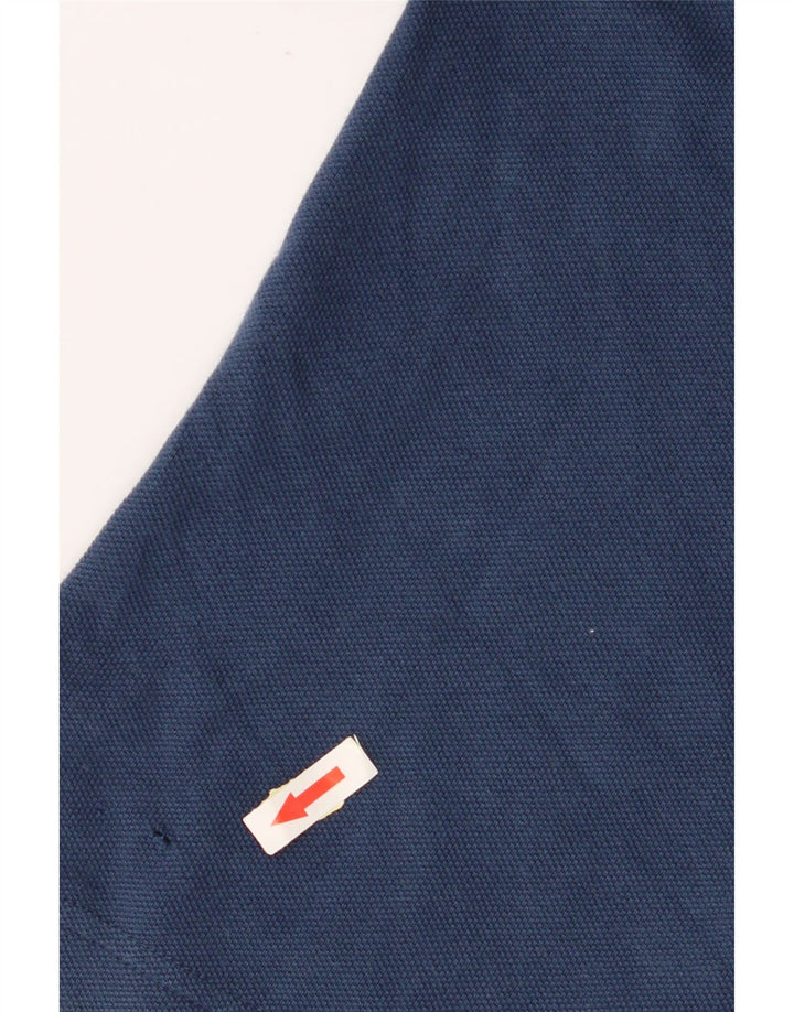 Camisa polo masculina TOMMY HILFIGER médio algodão azul marinho