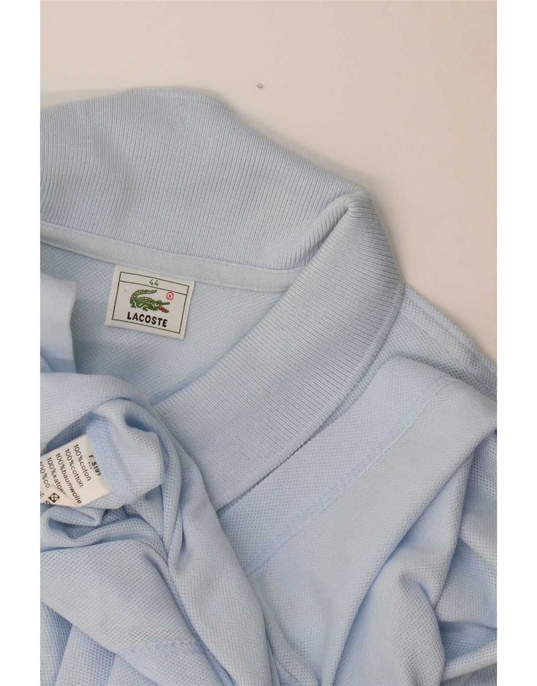 Blusa feminina sem mangas Lacoste tamanho 44 grande algodão azul