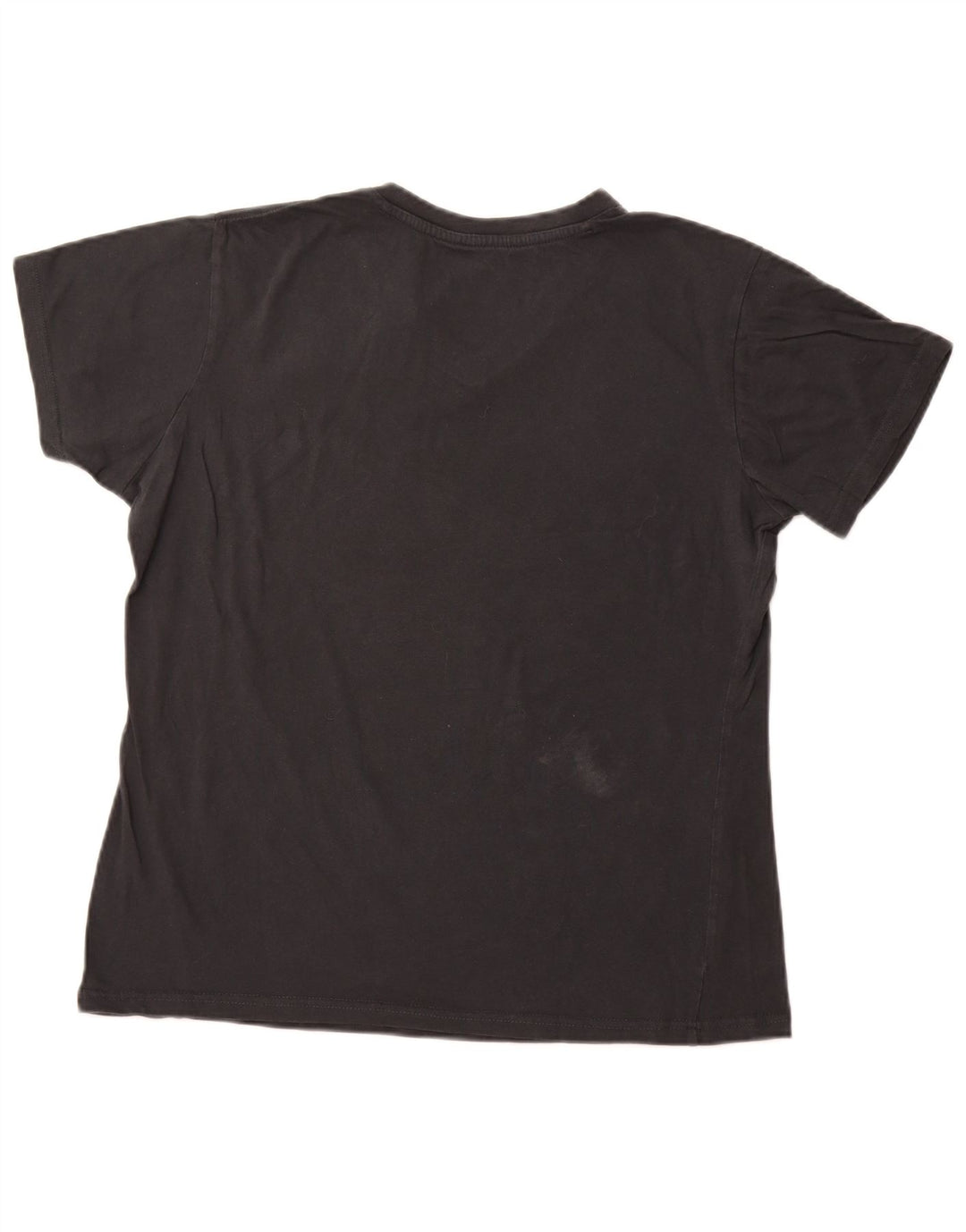 Camiseta feminina gráfica REEBOK UK 18 XL algodão preto