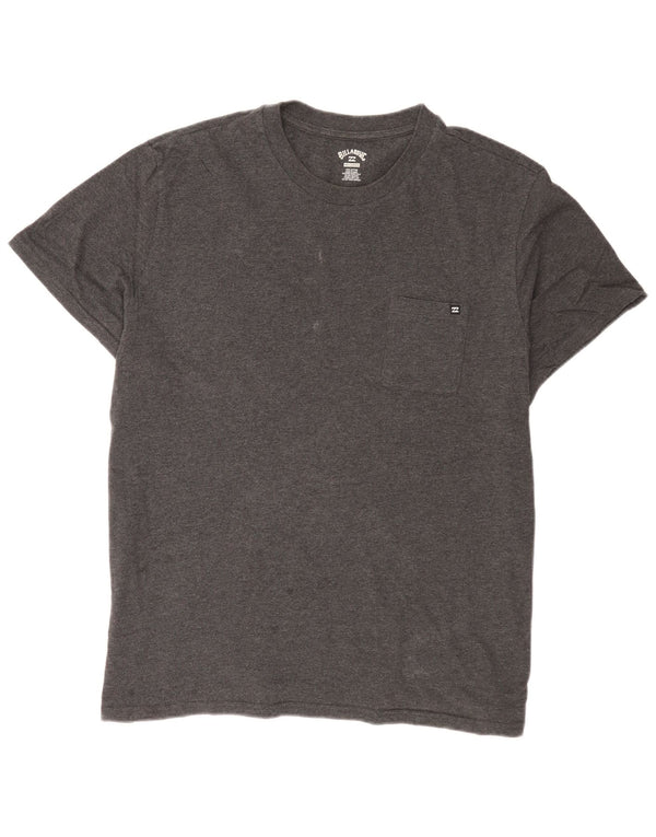 Camiseta masculina Billabong Top 2XL algodão cinza