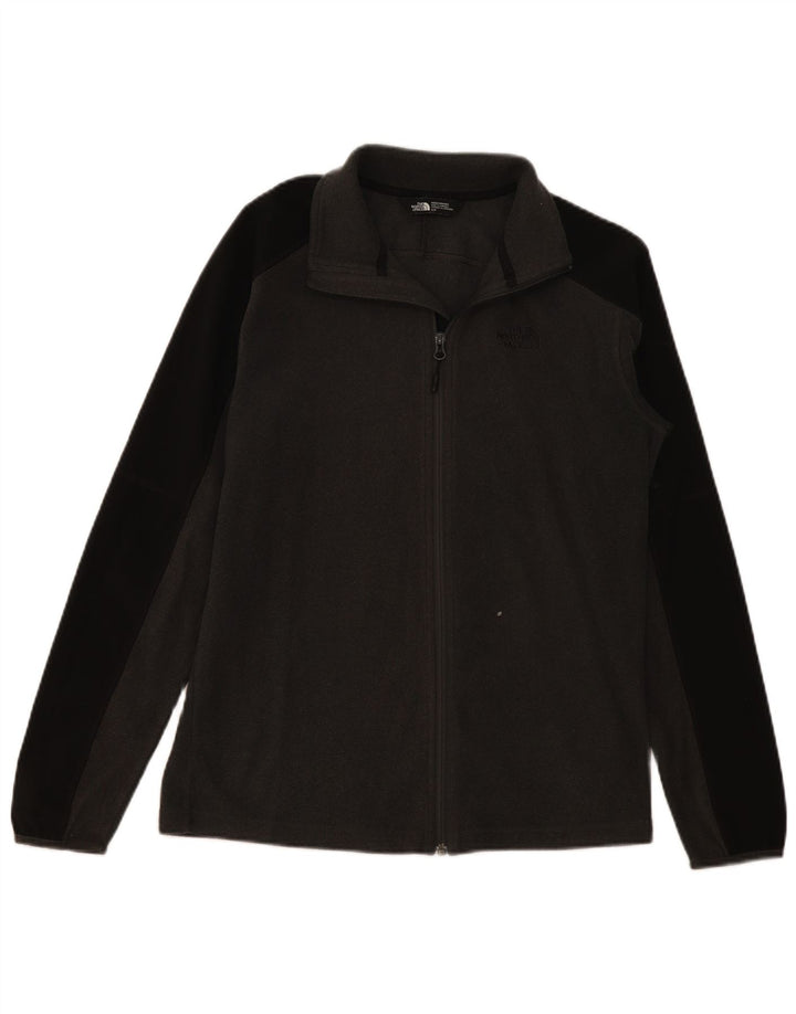Jaqueta masculina de lã The North Face UK 36 poliéster colorblock cinza pequeno