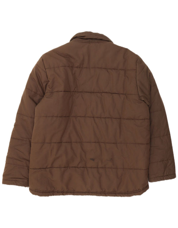 Jaqueta Puma Masculina Acolchoada UK 40 Grande Marrom