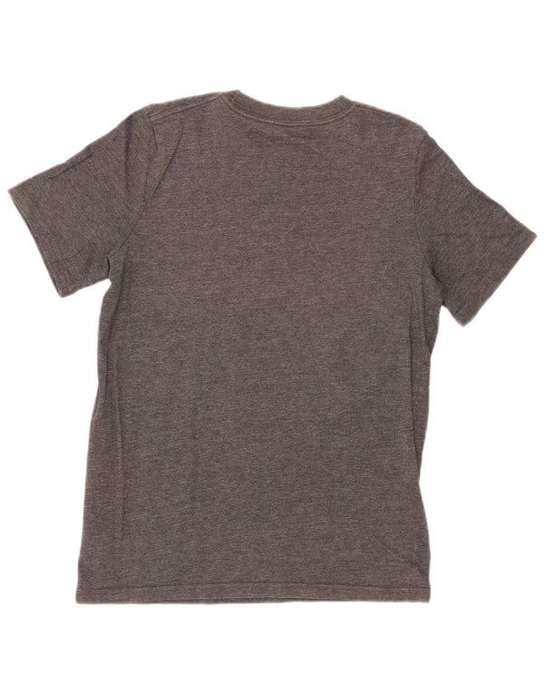 Camiseta Adidas Meninos Graphic Top 10-11 Anos Cinza Médio Algodão